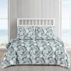 Coastal Home Tropical Woven 3pc Comforter Set