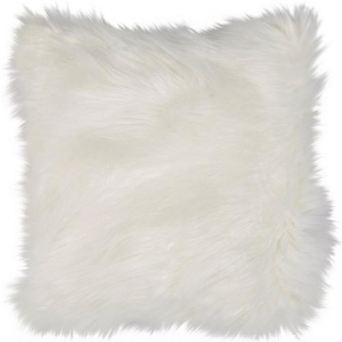 Coastal Home 16x16 Fur Decorative Pillow