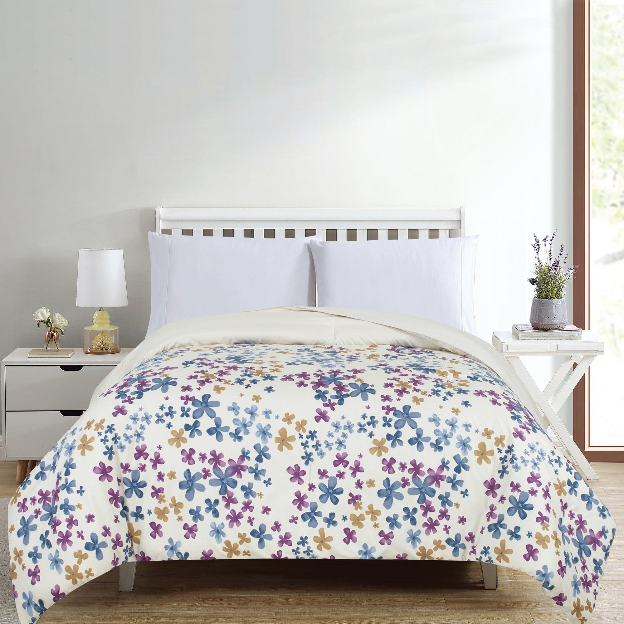Callie Watercolor Floral 1 Pc Comforter