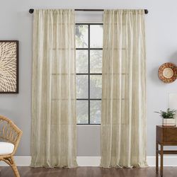 No. 918 84x100 Semi Sheer Curtain Panel