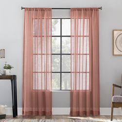 Woven Sheer Curtain Panel