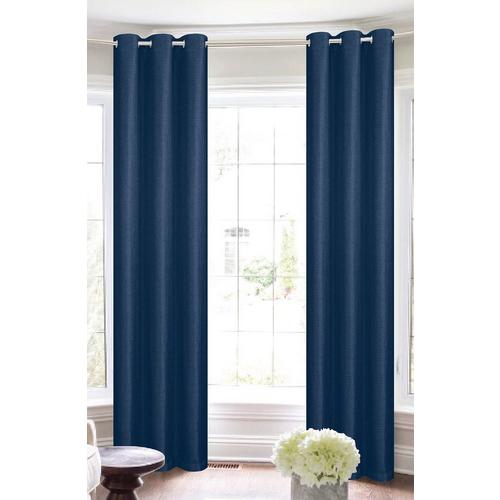 CHD Home Textiles 2-pk. Woven Black Out Curtain