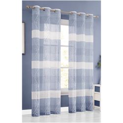 Dainty Home 2-pc. Silva Embroidered Curtain Panel Set