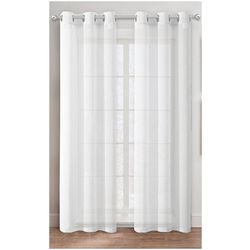 Dainty Home 2-pc. Au Natural Grommet Curtain Panel Set