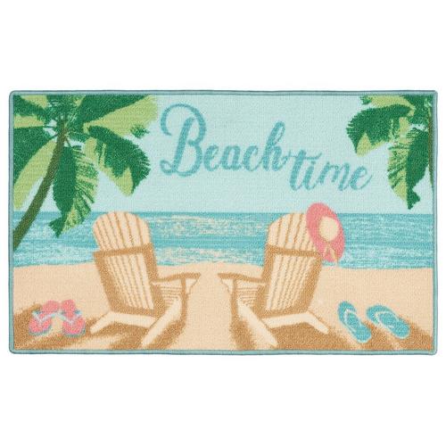 Essential Elements 17x28 Beach Time Accent Rug