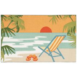 20x32 At The Beach Accent Rug