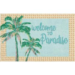 Welcome To Paradise Accent Rug