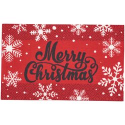 Nourison Merry Christmas Snowflake Accent Rug