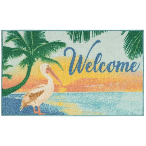 Essential Elements Pelican Welcome Accent Mat