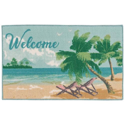 Essential Elements Welcome Beach Accent Rug