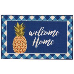 Essential Elements Pineapple Welcome Home Accent Rug