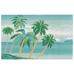 20 x 32 Palm Trees Accent Rug