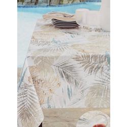 Tess Tropical Leaf Tablecloth