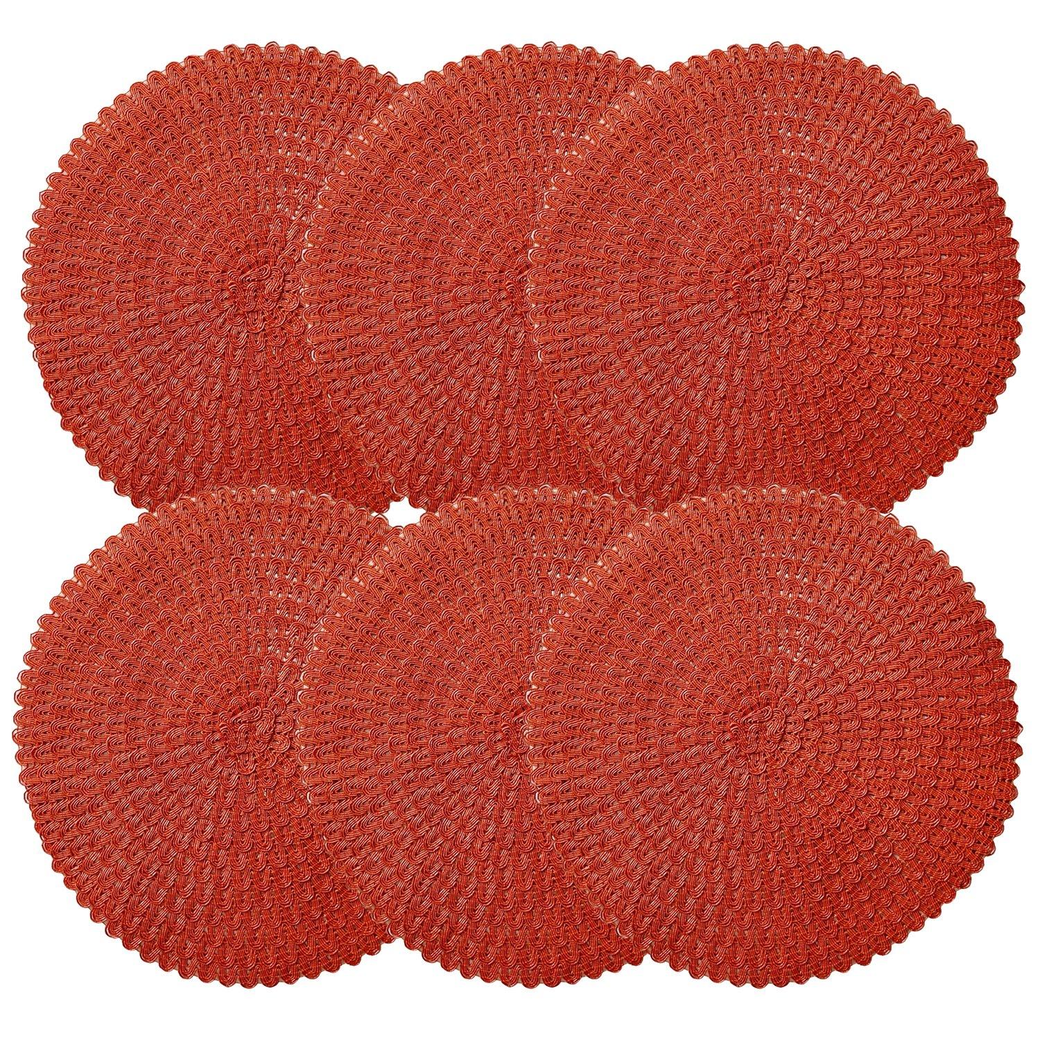 6-pk. RicRac Round Placemat Set