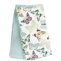 2 Pk. Butterflies Kitchen Towel Set