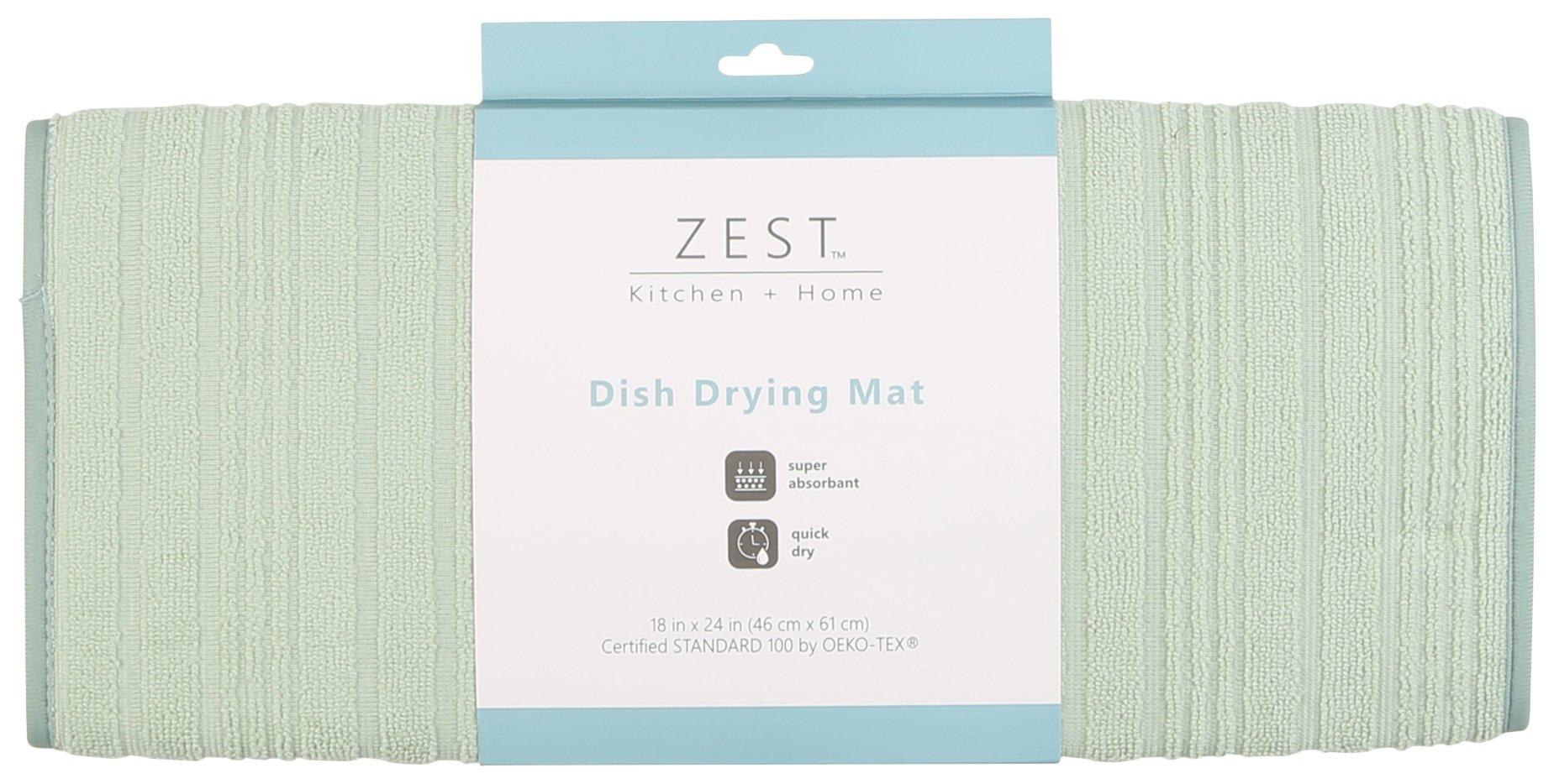 Zest Kitchen + Home 18x24 Textured Dish Drying Mat