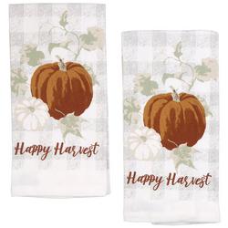 2 Pk Happy Harvest Kitchen Towel Set