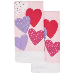 16x26 Valentines Hearts Kitchen Towel