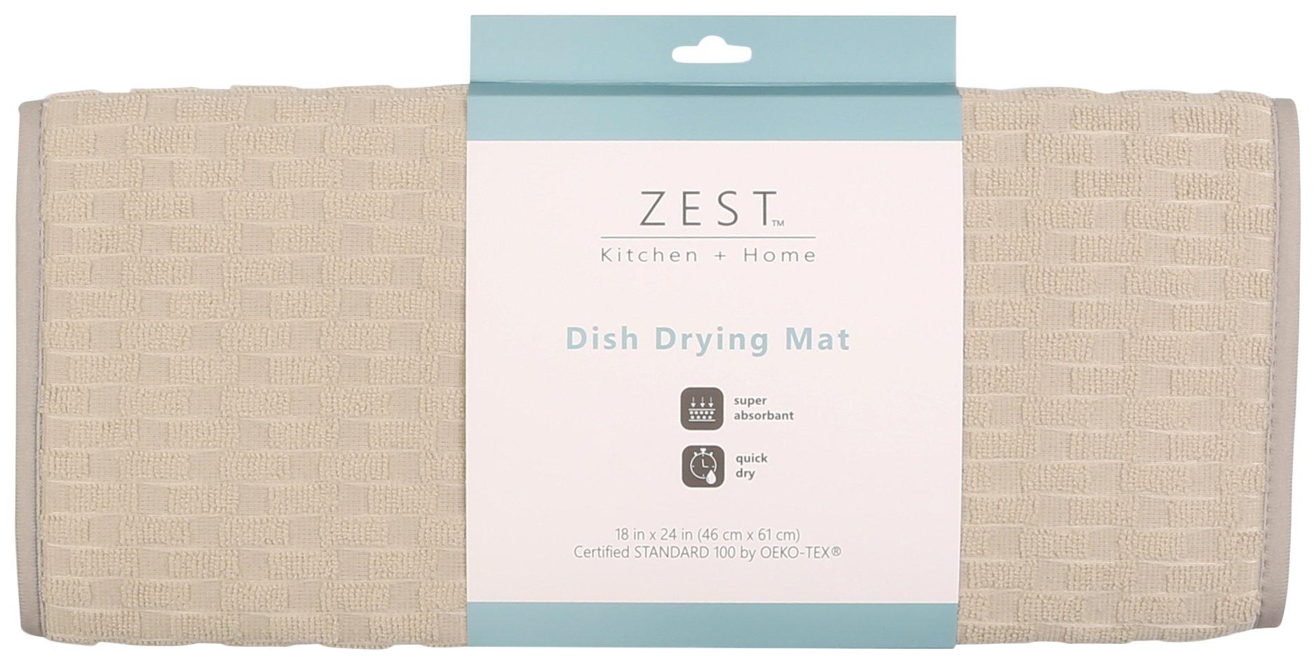 18x24 Checkered Dish Drying Mat