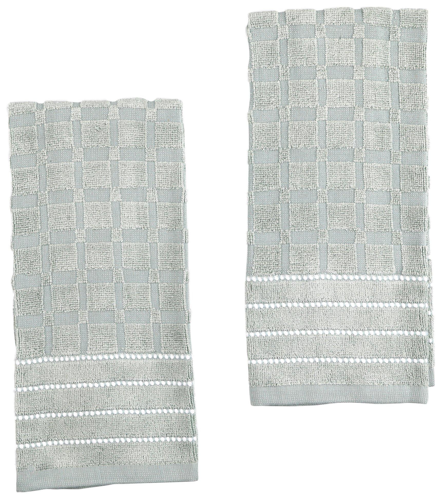 Cuisinart 2 Pk Solid Bamboo Kitchen Towel Set