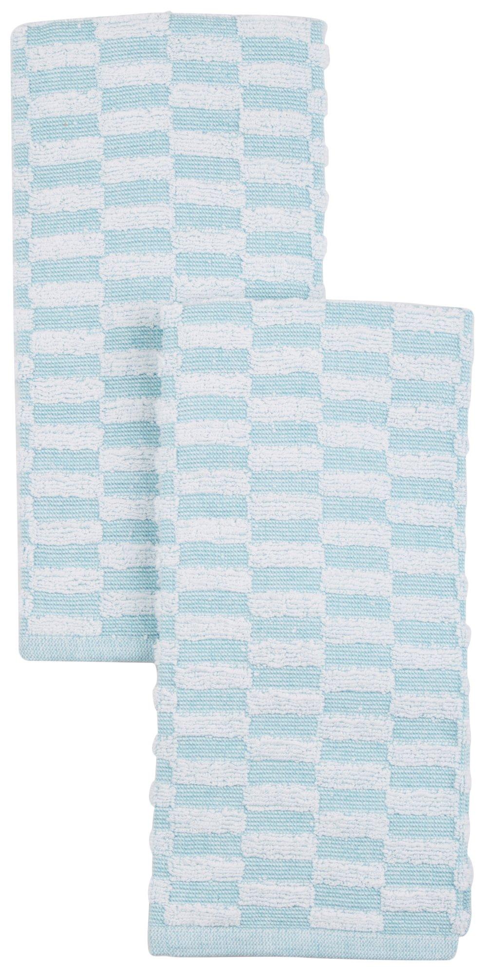 2 Pk 18x28 Checkered Kitchen Towels
