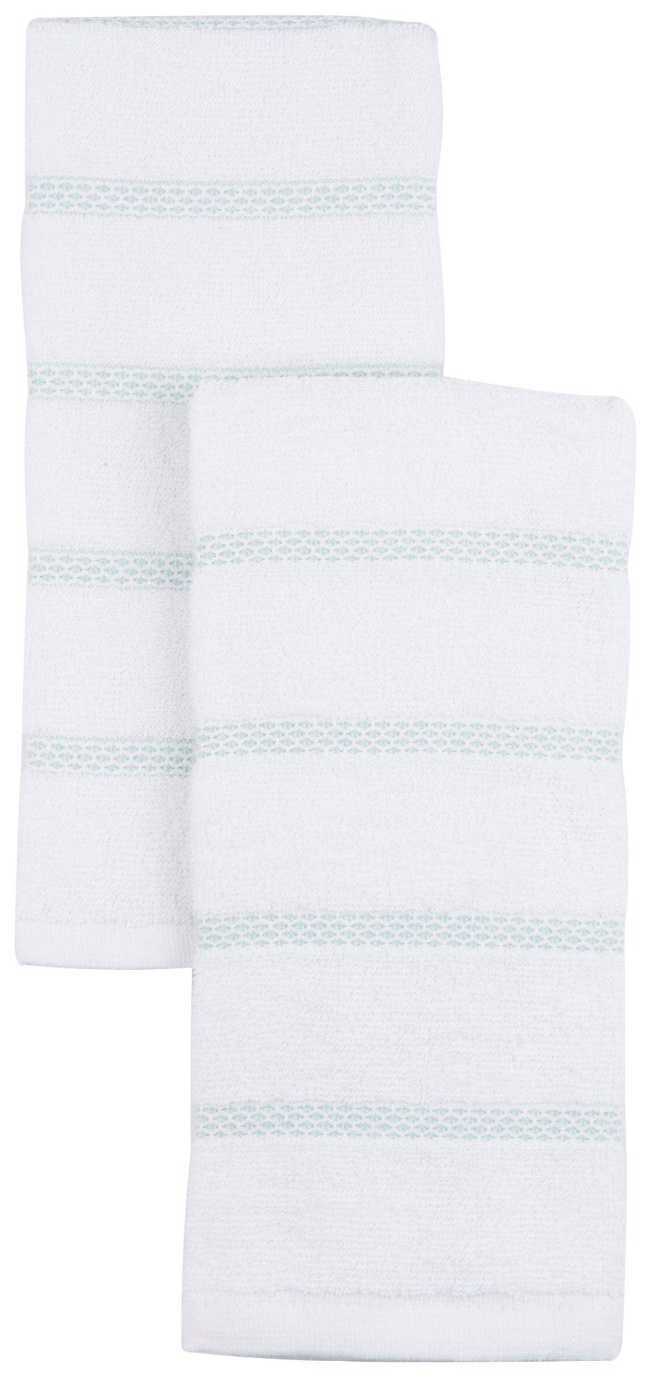 2 Pk 18x28 Striped Kitchen Towels