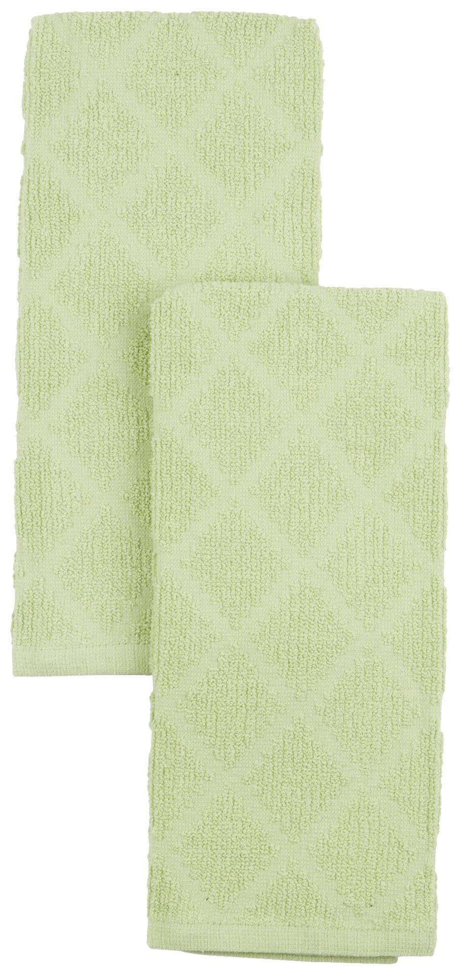 2 Pk 18x28 Diamond Kitchen Towels