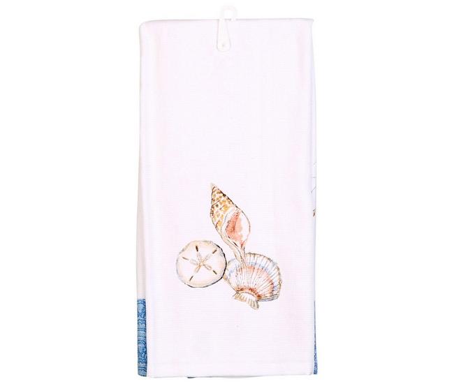 Set of 2 Beach House Sea Turtle Terry Kitchen Towels by Kay Dee Designs, Size: 2 in
