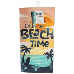 Beach Time Dual Purpose Kitchen Towel