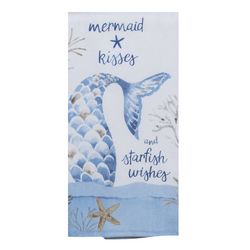 Kay Dee Designs Blue Escape Mermaid Kisses Kitchen Towel