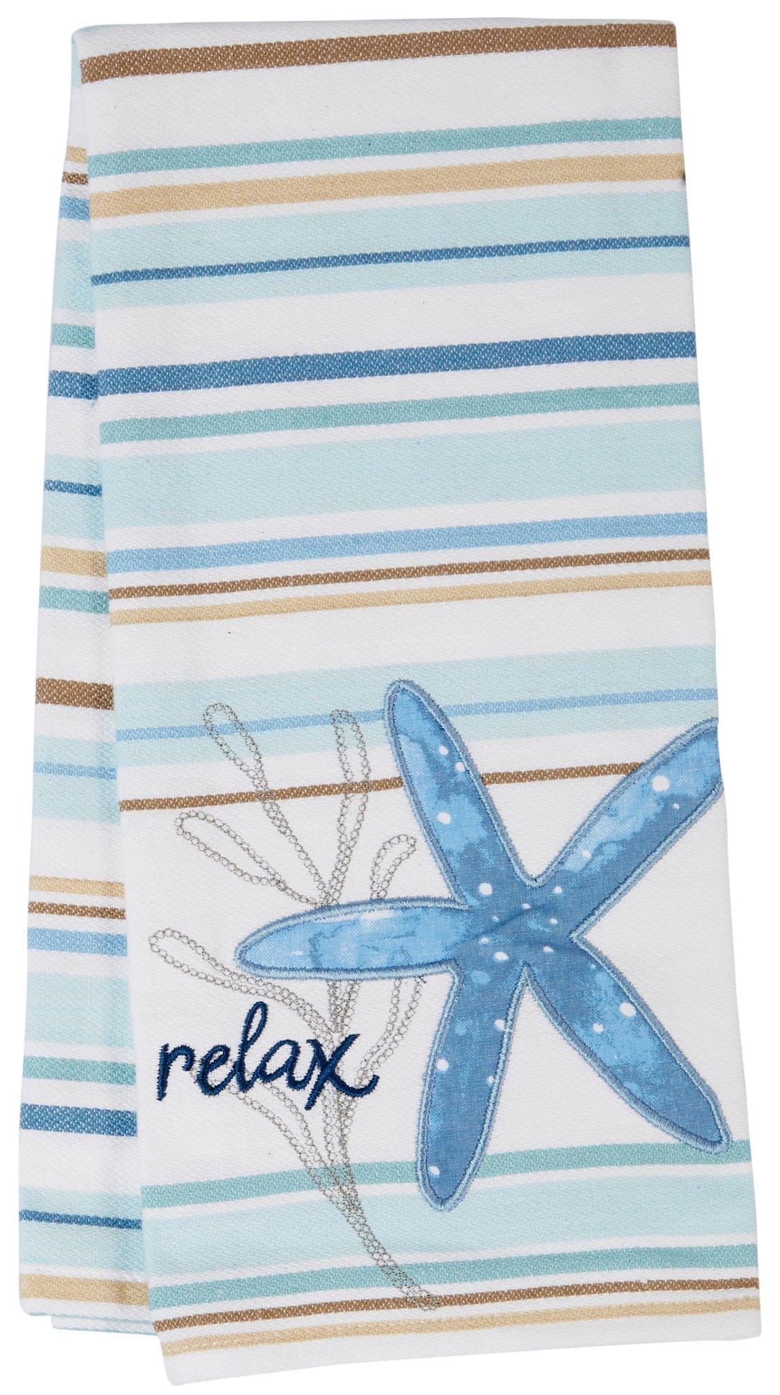 The Blue Escape Relax Tea Towel