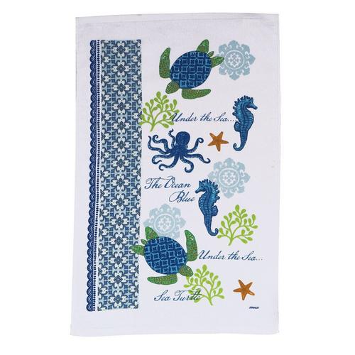 Kay Dee Designs Sea Turtle Terry Kitchen Towel