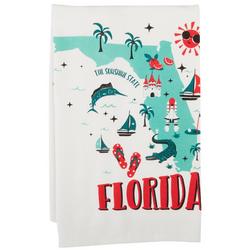 Road Trip Florida Dual Purpose Terry Towel