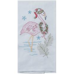 Christmas Flamingo Table Linen