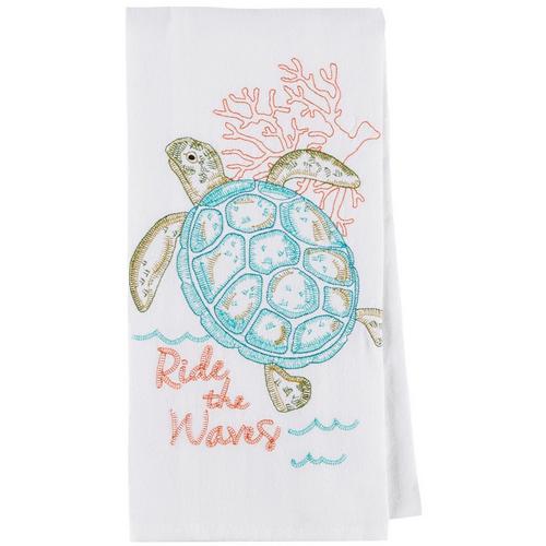 Kay Dee Designs Sea Turtle Embroidered Flour Sack