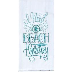 Kay Dee Designs Beach Therapy Embroidered Flour Sack Towel