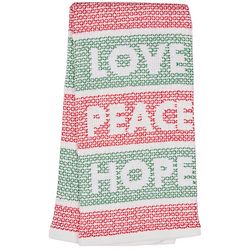 Ritz 16x26 Love Peace Hope Kitchen Towel