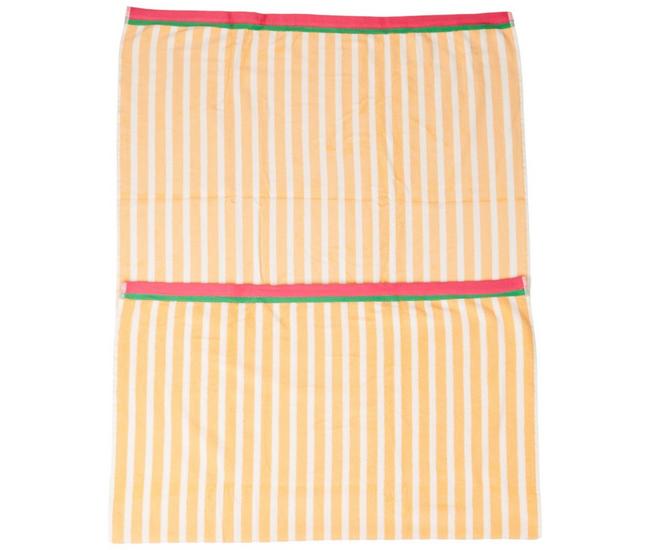 Kaufman Sales 4 PC Pack Stripe Beach Towel