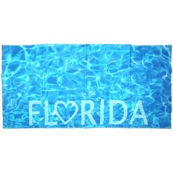 30x60 Florida Aqua Beach Towel