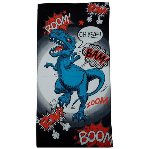Ben Kaufman 28x60 Comic Dino Beach Towel