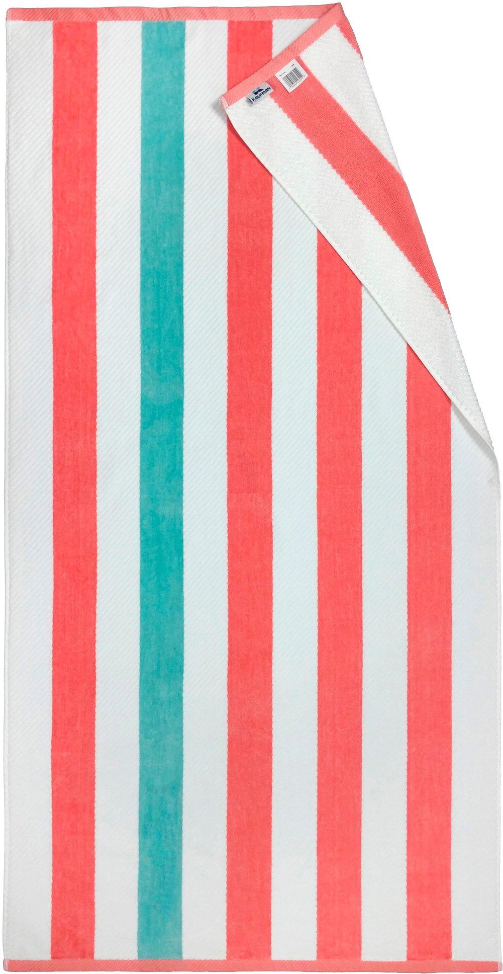 32x62 Ribbed Stripe Beach Towel
