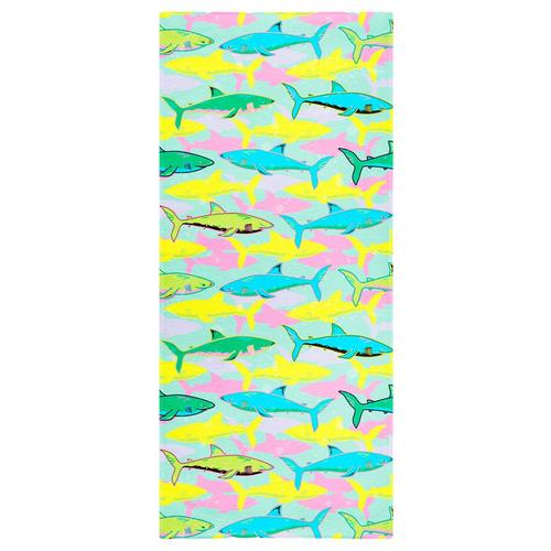 Arkwright 30x60 Shark Print Beach Towel
