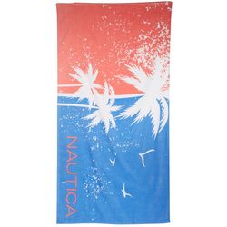 Nautica Palm Tree Beach Towel