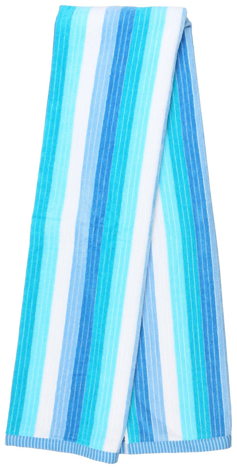 Coastal Home 36x68 Striped Beach Towel