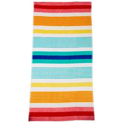 36x68 Carter Stripe Beach Towel