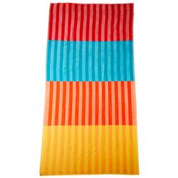 36x68 Multi Striped Beach Towel
