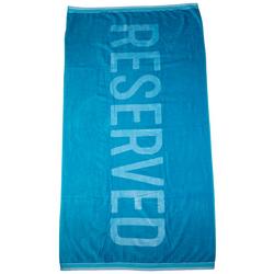 36x68 Reserved Beach Towel
