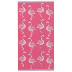 Coastal Home 36x68 Flamingos Beach Towel