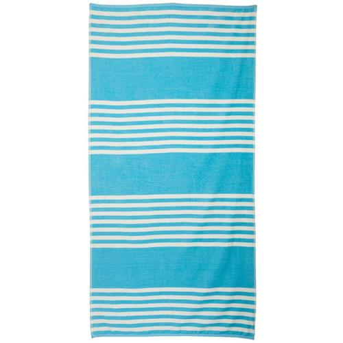 Carolina Collection Reverse Stripe Beach Towel