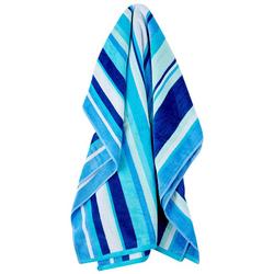 Dobby Vertical Stripe Beach Towel
